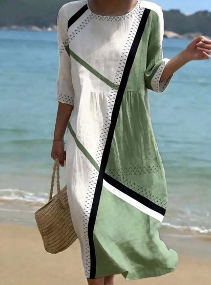 Robe – Manches Mi-Longues